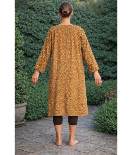 K11. Dwustronny płaszcz jedwabny Floris