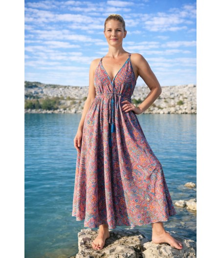 S28. Sukienka z jedwabiu Słoneczny Czas