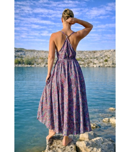 S26. Sukienka z jedwabiu Czuły Dotyk