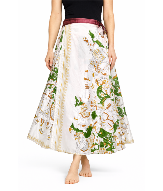 SS2. Spódnica, sukienka  2w1 Różany Wiatr