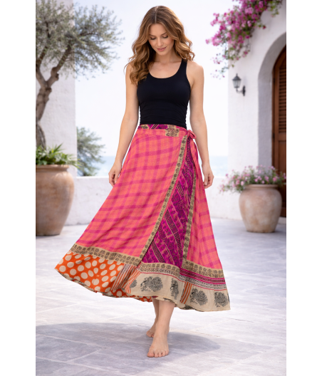 SS3. Spódnica, sukienka  2w1 Złote morze