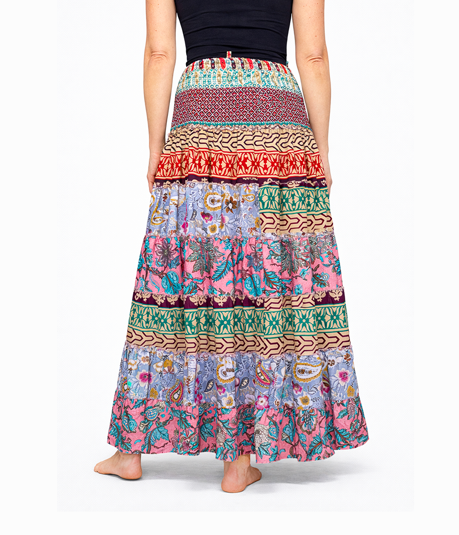 spodnica patwork 2w1