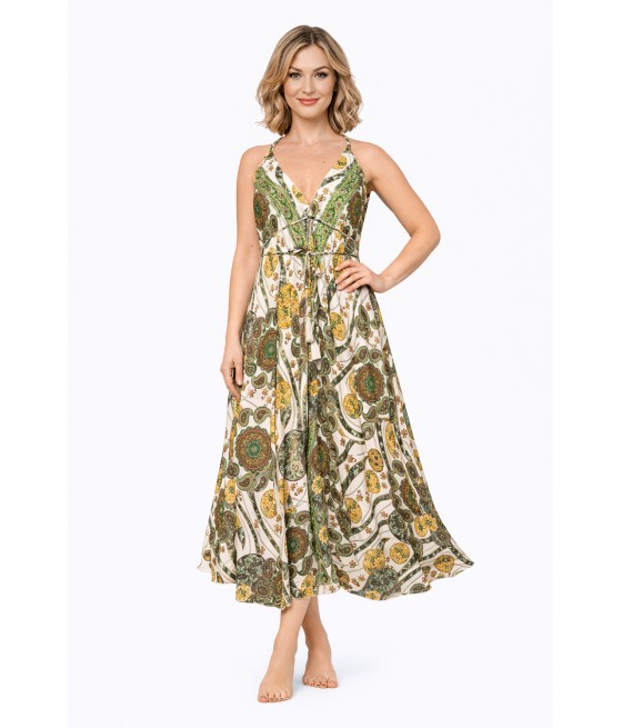S20. Sukienka Czar Orientu
