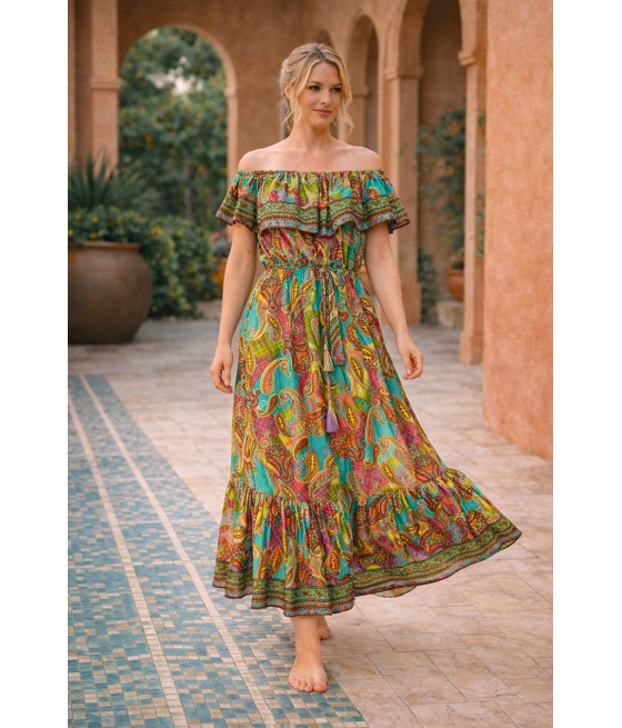 S30. Sukienka hiszpanka Czerwona Rozkosz