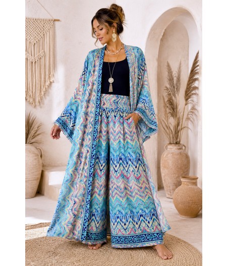 K10. Kimono Etno Koral
